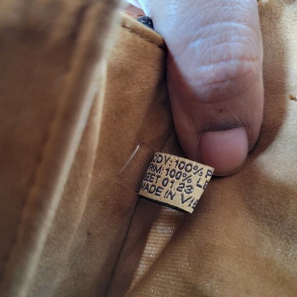 Patricia Nash Bonella Dome Crossbody Structured Bag Beige Straw Rattan Beachy - Picture 6 of 9